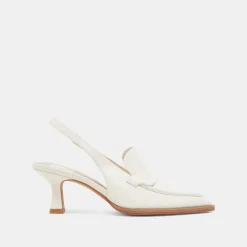 ADELE HEELS WHITE CRINKLE PATENT LEATHER^Dolce Vita Discount