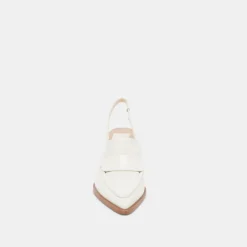 ADELE HEELS WHITE CRINKLE PATENT LEATHER^Dolce Vita Discount