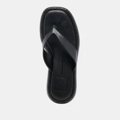 ADIN SANDALS BLACK LEATHER^Dolce Vita Hot