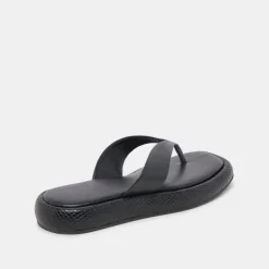 ADIN SANDALS BLACK LEATHER^Dolce Vita Hot