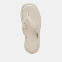 ADIN SANDALS IVORY LEATHER^Dolce Vita Fashion