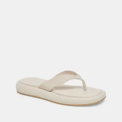 ADIN SANDALS IVORY LEATHER^Dolce Vita Fashion