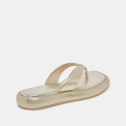 ADIN SANDALS PLATINUM DISTRESSED LEATHER^Dolce Vita Hot