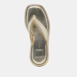 ADIN SANDALS PLATINUM DISTRESSED LEATHER^Dolce Vita Hot
