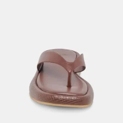 ADIN SANDALS WALNUT LEATHER^Dolce Vita New