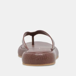 ADIN SANDALS WALNUT LEATHER^Dolce Vita New