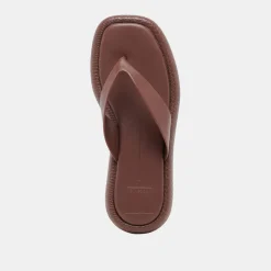 ADIN SANDALS WALNUT LEATHER^Dolce Vita New