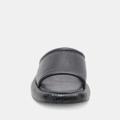 AISHA SANDALS BLACK LEATHER^Dolce Vita Outlet