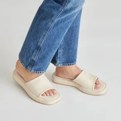 AISHA SANDALS IVORY LEATHER^Dolce Vita Hot