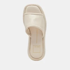 AISHA SANDALS IVORY LEATHER^Dolce Vita Hot