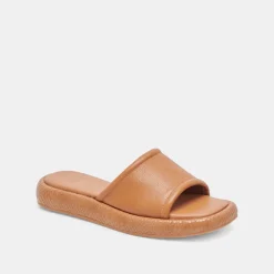 AISHA SANDALS TAN LEATHER^Dolce Vita Clearance