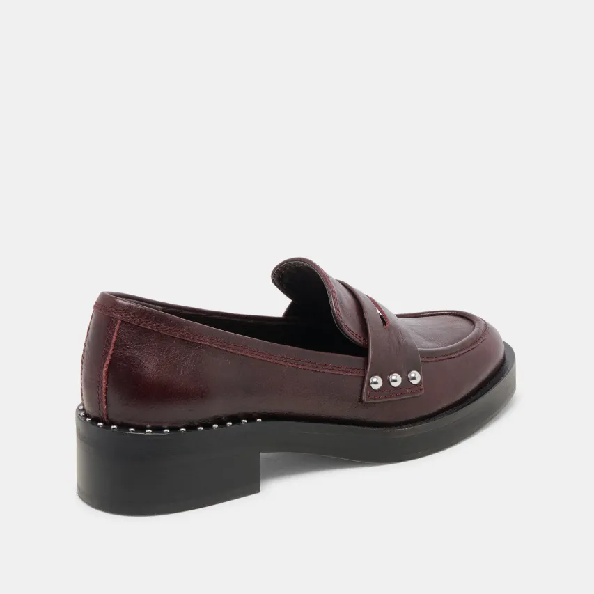 ALIANE LOAFERS MULBERRY LEATHER^Dolce Vita Online
