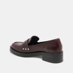 ALIANE LOAFERS MULBERRY LEATHER^Dolce Vita Online
