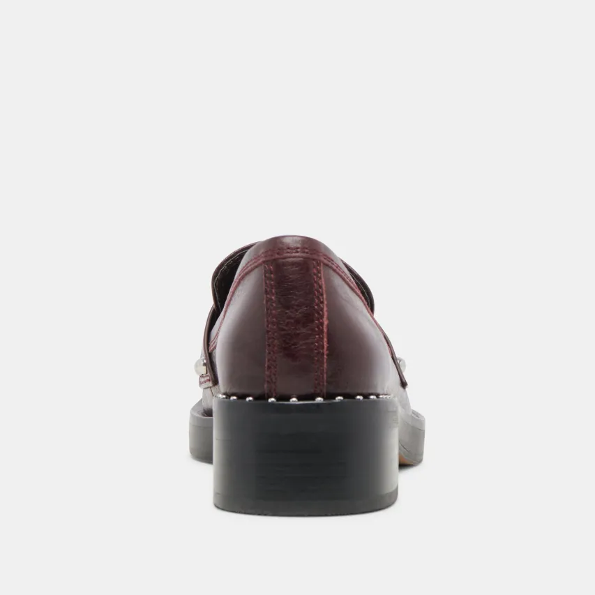 ALIANE LOAFERS MULBERRY LEATHER^Dolce Vita Online