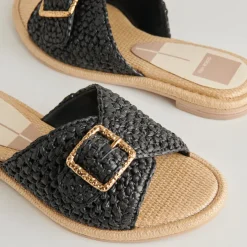 ALONZO SANDALS ONYX RAFFIA^Dolce Vita Outlet