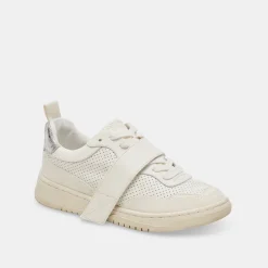 ALVAH SNEAKERS WHITE PERFORATED LEATHER^Dolce Vita Sale