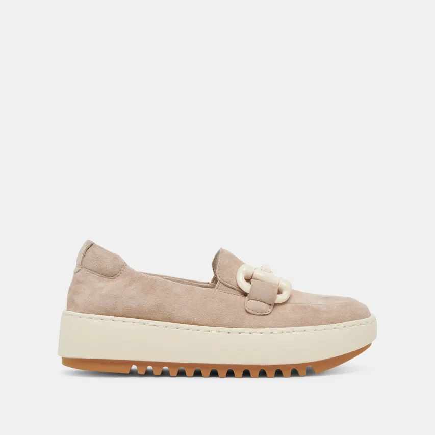 ANDRES SNEAKERS TAUPE SUEDE^Dolce Vita Online