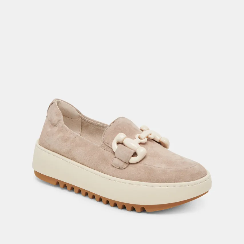 ANDRES SNEAKERS TAUPE SUEDE^Dolce Vita Online