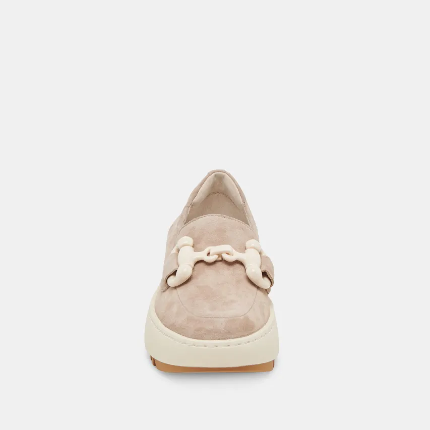 ANDRES SNEAKERS TAUPE SUEDE^Dolce Vita Online
