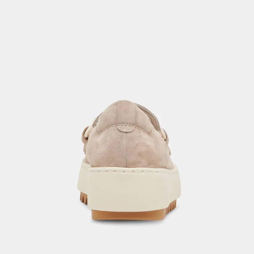 ANDRES SNEAKERS TAUPE SUEDE^Dolce Vita Online