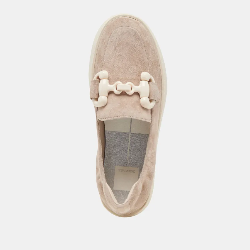 ANDRES SNEAKERS TAUPE SUEDE^Dolce Vita Online