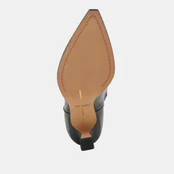 ANGEL BOOTIES BLACK LEATHER^Dolce Vita Best