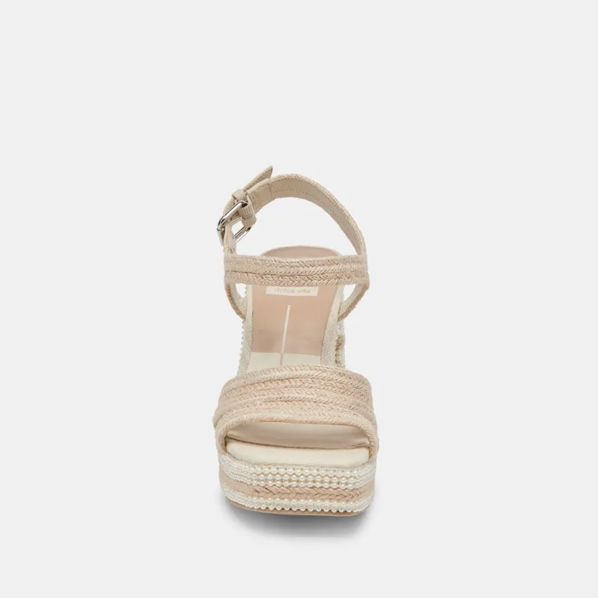 ANIRA PEARL HEELS IVORY PEARLS^Dolce Vita New