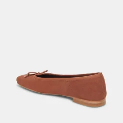 ANISA BALLET FLATS COPPER METALLIC SUEDE^Dolce Vita Outlet