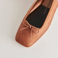 ANISA BALLET FLATS COPPER METALLIC SUEDE^Dolce Vita Outlet
