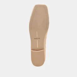 ANISA BALLET FLATS LT NATURAL WOVEN RAFFIA^Dolce Vita New