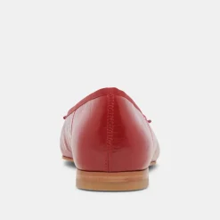 ANISA BALLET FLATS RED CRINKLE PATENT^Dolce Vita Sale