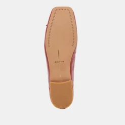 ANISA BALLET FLATS RED CRINKLE PATENT^Dolce Vita Sale