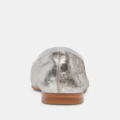 ANISA BALLET FLATS SILVER DISTRESSED LEATHER^Dolce Vita Sale