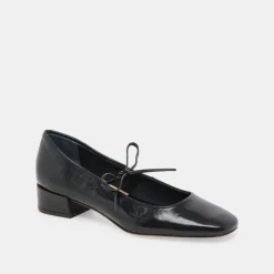 ARDIEN HEELS MIDNIGHT CRINKLE PATENT^Dolce Vita Online