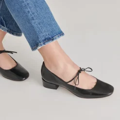 ARDIEN HEELS MIDNIGHT CRINKLE PATENT^Dolce Vita Online