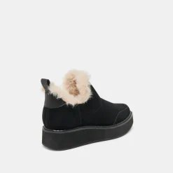 ARDY PLUSH H2O BOOTIES ONYX SUEDE^Dolce Vita Outlet