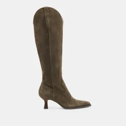 ARIANA BOOTS ARMY SUEDE^Dolce Vita Outlet