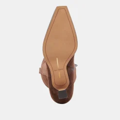 ARIANA BOOTS DK BROWN SUEDE^Dolce Vita Hot