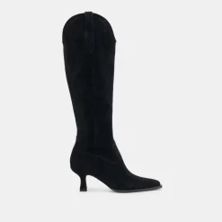 ARIANA BOOTS ONYX SUEDE^Dolce Vita Clearance