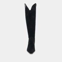 ARIANA BOOTS ONYX SUEDE^Dolce Vita Clearance