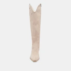 ARIANA BOOTS TAUPE SUEDE^Dolce Vita Clearance