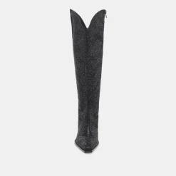 ARIANA CRYSTAL BOOTS BLACK METALLIC CRYSTAL^Dolce Vita Online