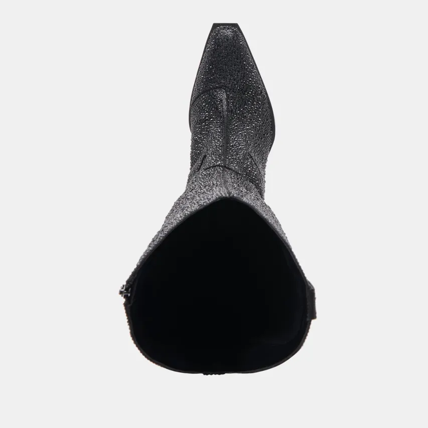ARIANA CRYSTAL BOOTS BLACK METALLIC CRYSTAL^Dolce Vita Online