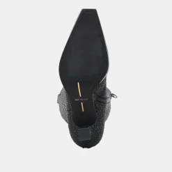 ARIANA CRYSTAL BOOTS BLACK METALLIC CRYSTAL^Dolce Vita Online