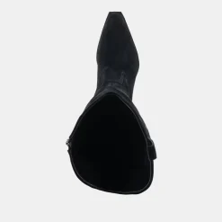 ARIANA WIDE CALF BOOTS ONYX SUEDE^Dolce Vita Outlet
