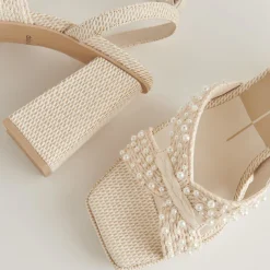 ARIES PEARL HEELS VANILLA PEARLS^Dolce Vita Outlet