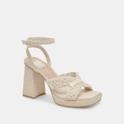 ARIES PEARL HEELS VANILLA PEARLS^Dolce Vita Outlet