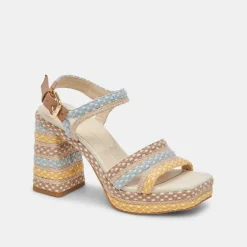 ARNELA HEELS CITRUS MULTI WOVEN^Dolce Vita Outlet