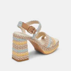 ARNELA HEELS CITRUS MULTI WOVEN^Dolce Vita Outlet