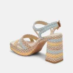 ARNELA HEELS CITRUS MULTI WOVEN^Dolce Vita Outlet